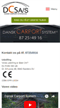 Mobile Screenshot of danskcarportsystem.dk